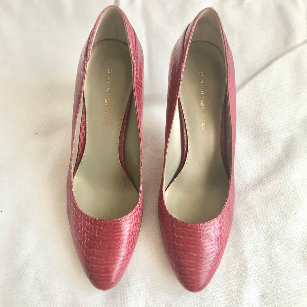 Bandolino rose wine pumps 8M